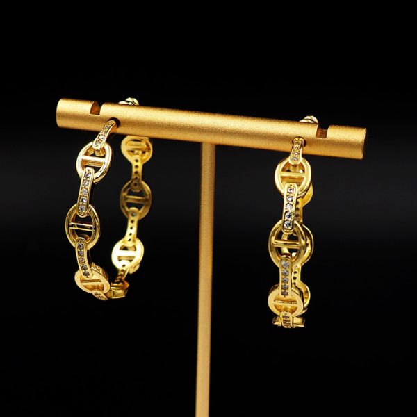 Hermes Constance Earrings