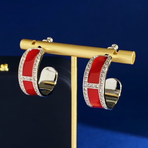 Hermes Hoop Earrings