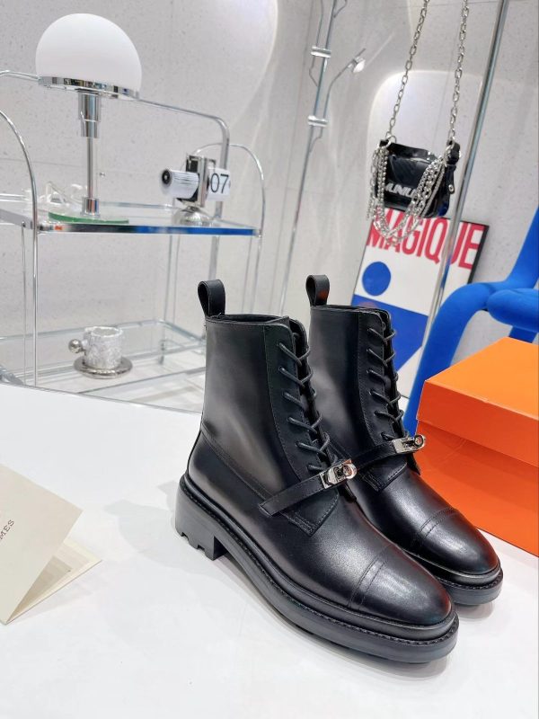 Hermes Funk Motorcycle Ankle boot