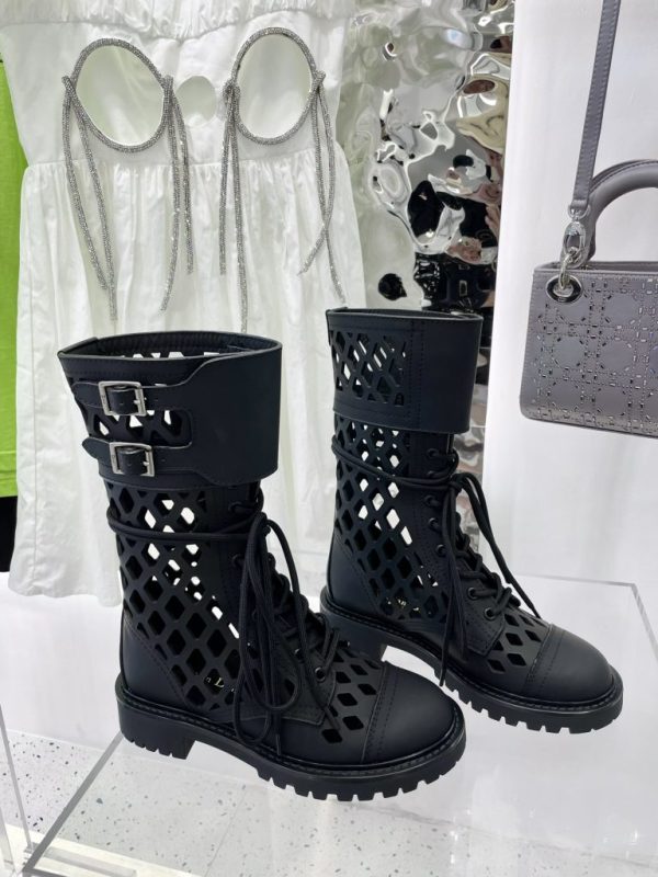 DIOR CUT OUT BOOTS