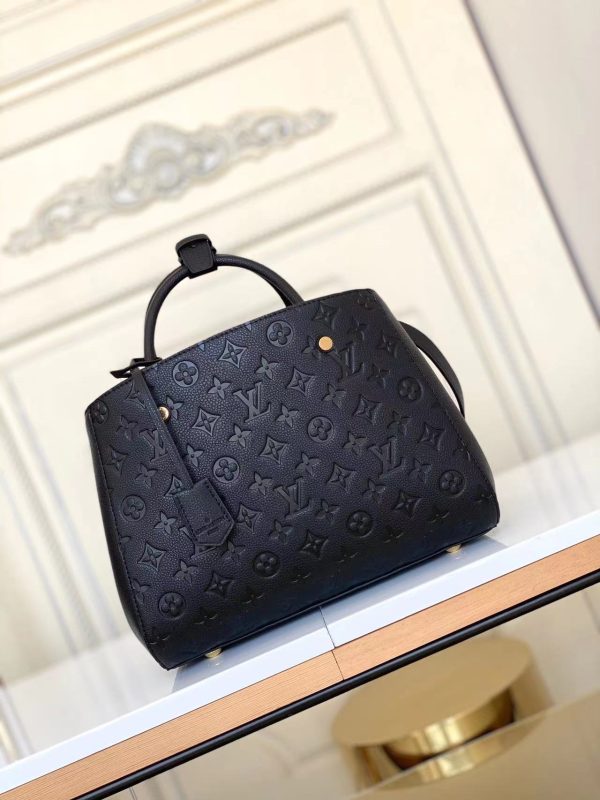 Montaigne MM Empreinte Leather