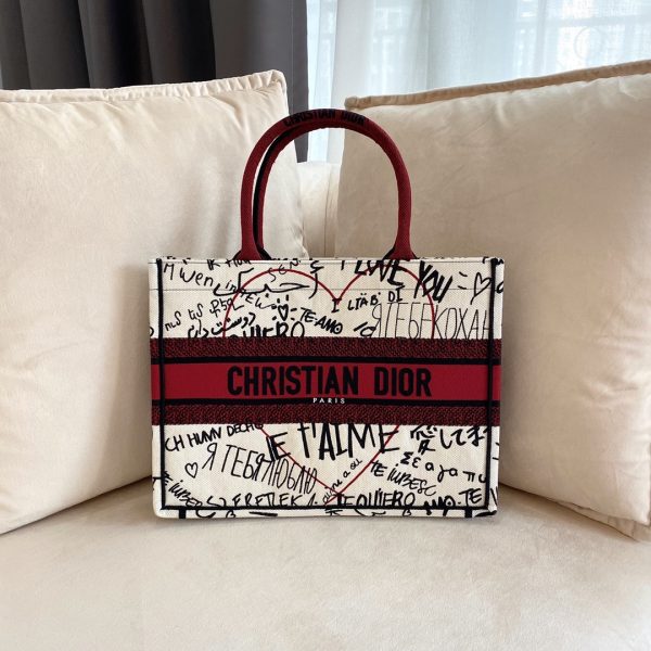 ‘I Love You’ Book Tote Small