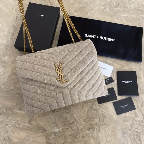 LOULOU SMALL BAG IN Y-QUILTED LEATHER
