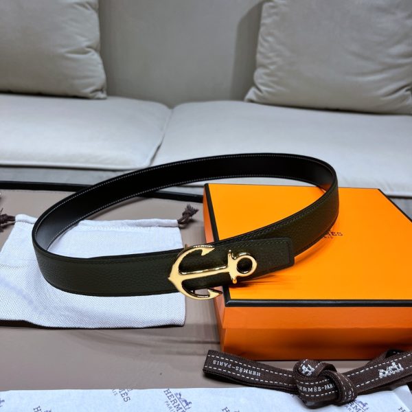 Hermes leather belt 4