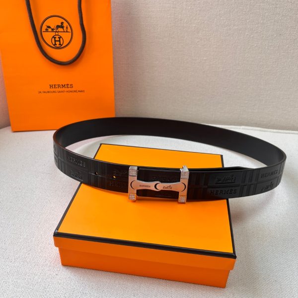 Hermes leather belt 2