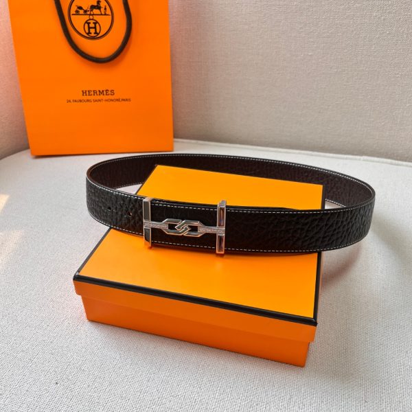 Hermes leather belt 3
