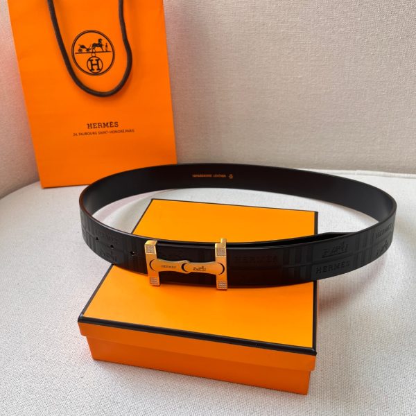 Hermes leather belt 2