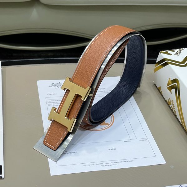 Hermès Cowhide Belt