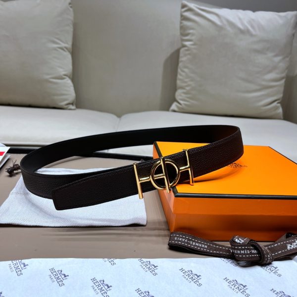 Hermes leather belt 5