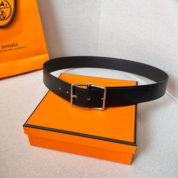 Hermes leather belt