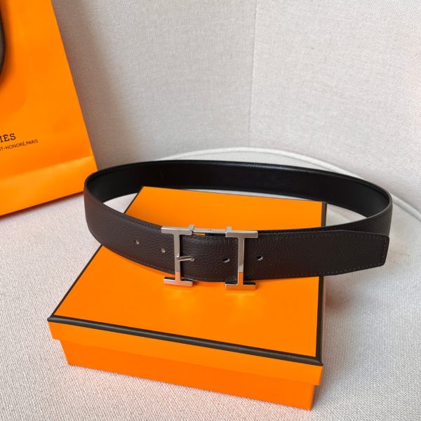 Hermes Quentin reversible belt