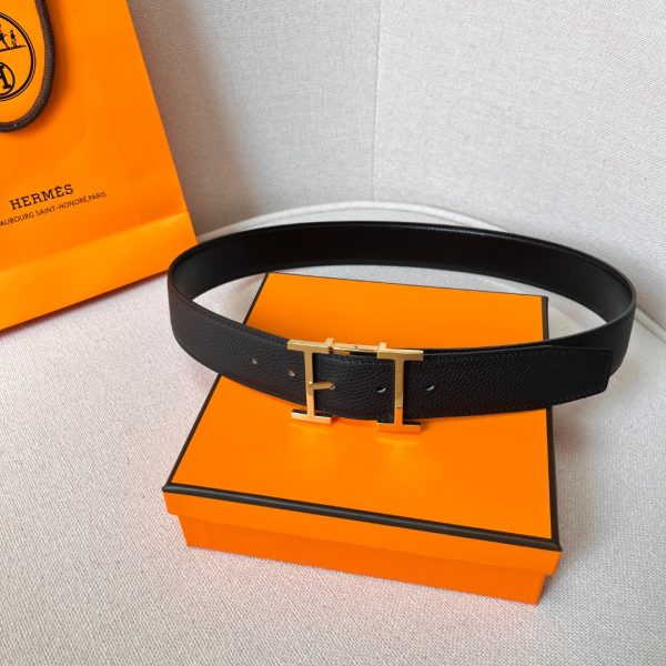 Hermes Quentin reversible belt