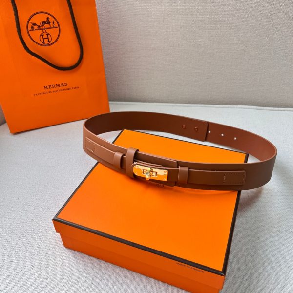 HERMES Epsom Kelly Belt