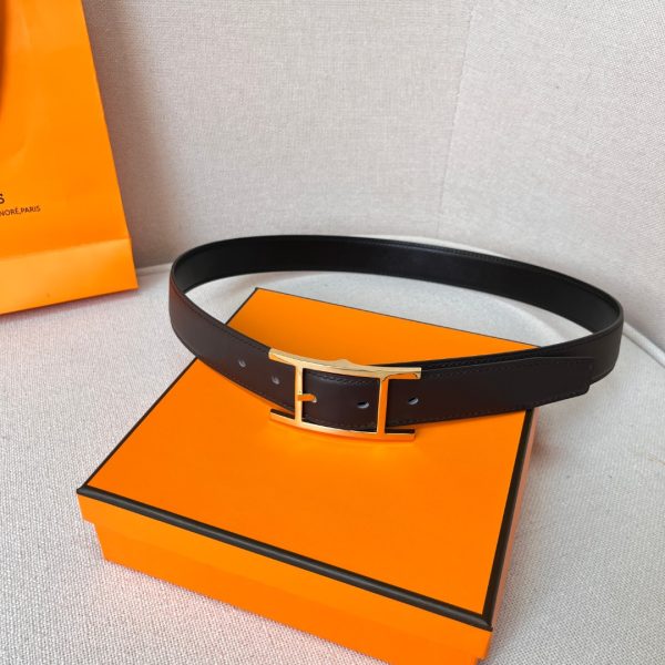Hermes Quentin reversible belt
