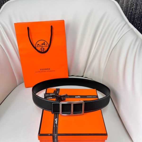 Hermes leather belt