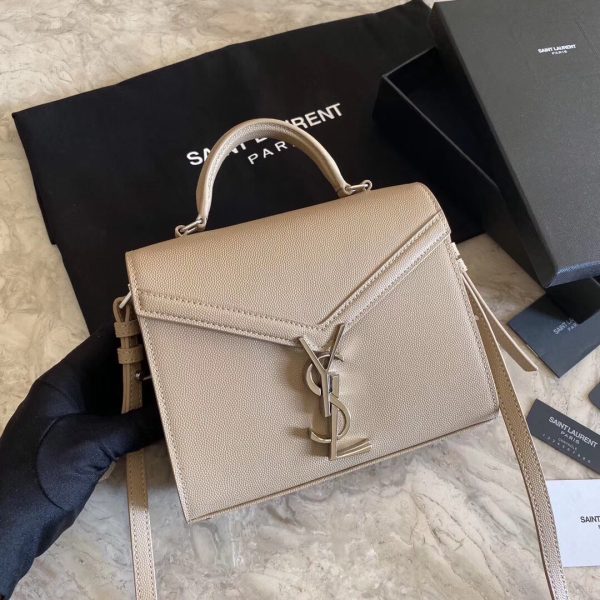 CASSANDRA MONOGRAM CLASP BAG IN MATTE PYTHON