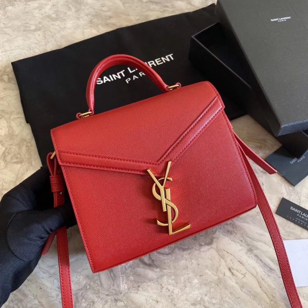 CASSANDRA MONOGRAM CLASP BAG IN MATTE PYTHON