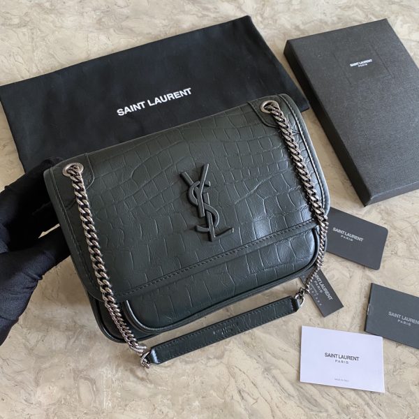 NIKI SMALL IN CRINKLED VINTAGE LEATHER