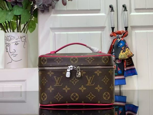 Louis Vuitton Nice Mini Cosmetic Makeup Case Bag