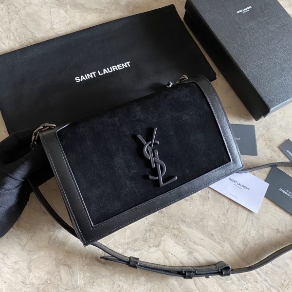 YSL Monogram All Over Camera Bag