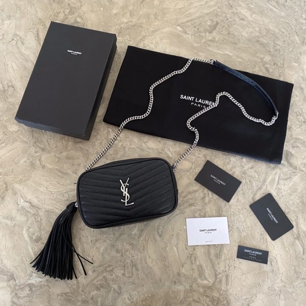 YSL Mini Lou Quilted Leather Camera Bag