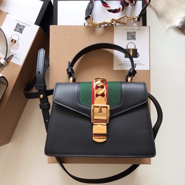 Sylvie Small top handle bag