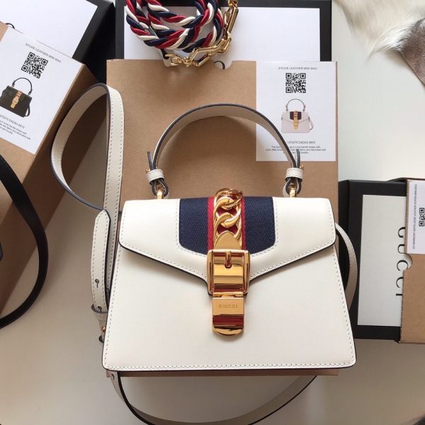 Sylvie Small top handle bag